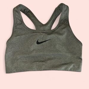 Nike Heather Gray Sports Bra